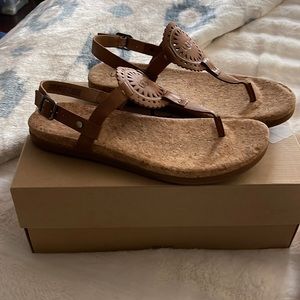NIB UGG sandals. Never worn